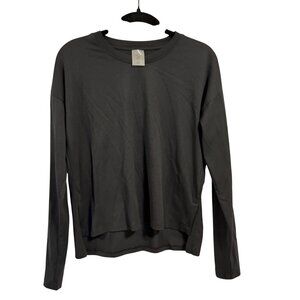 CALIA by Carrie Underwood Women's Renew Drop Needle Long Sleeve Tee Black XS‎